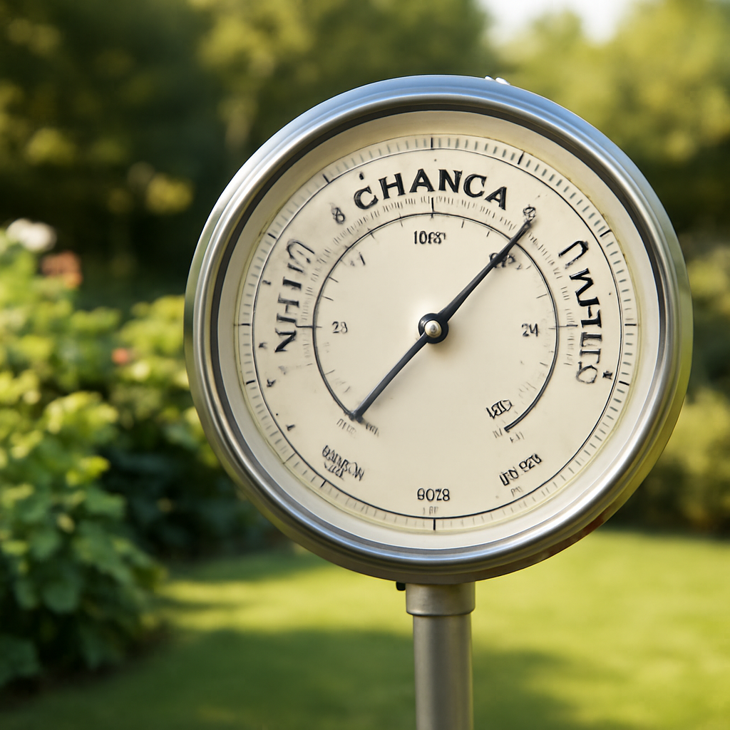 Rasentrimmer – Anwendung im Garten (KI)