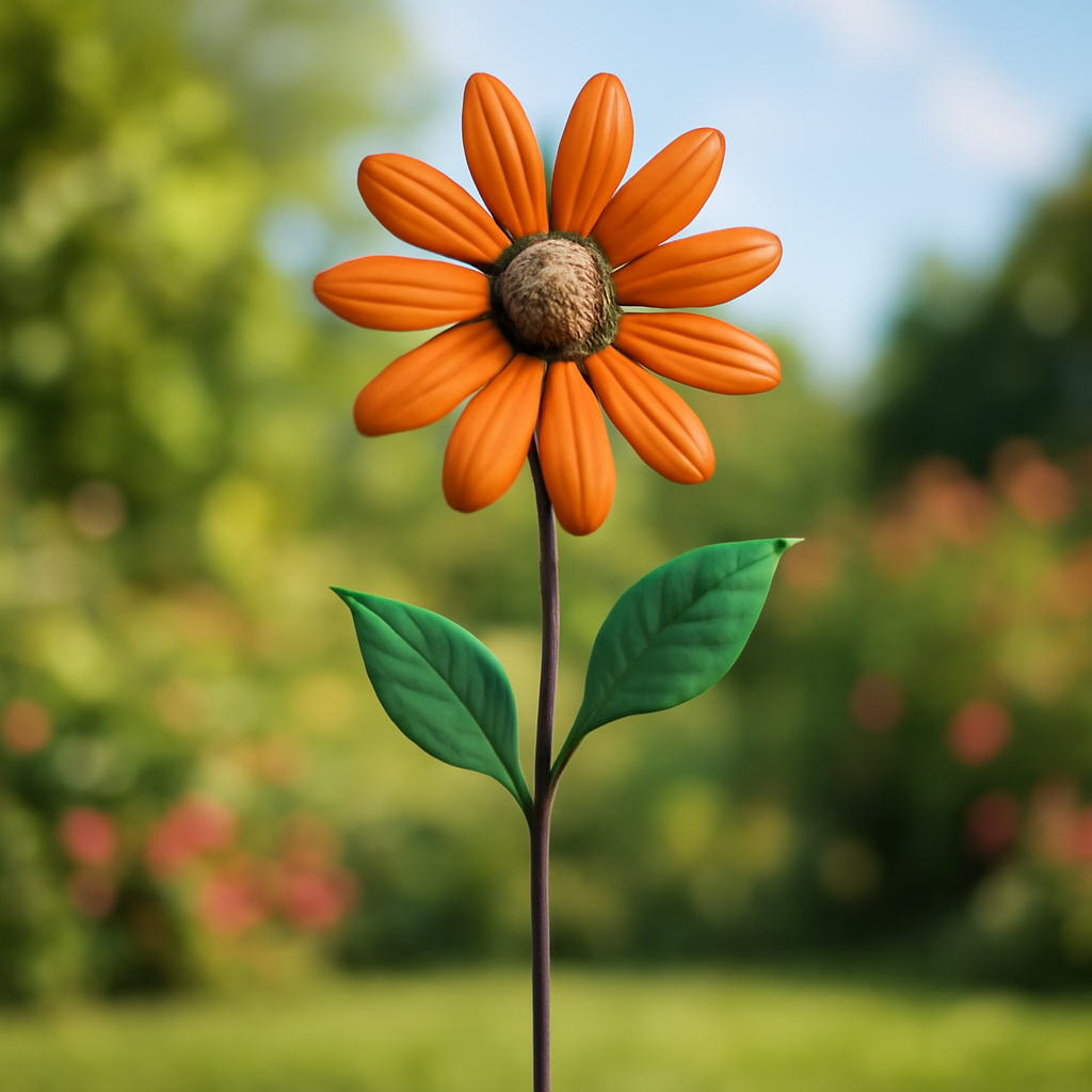 Rasentrimmer – Anwendung im Garten (KI)