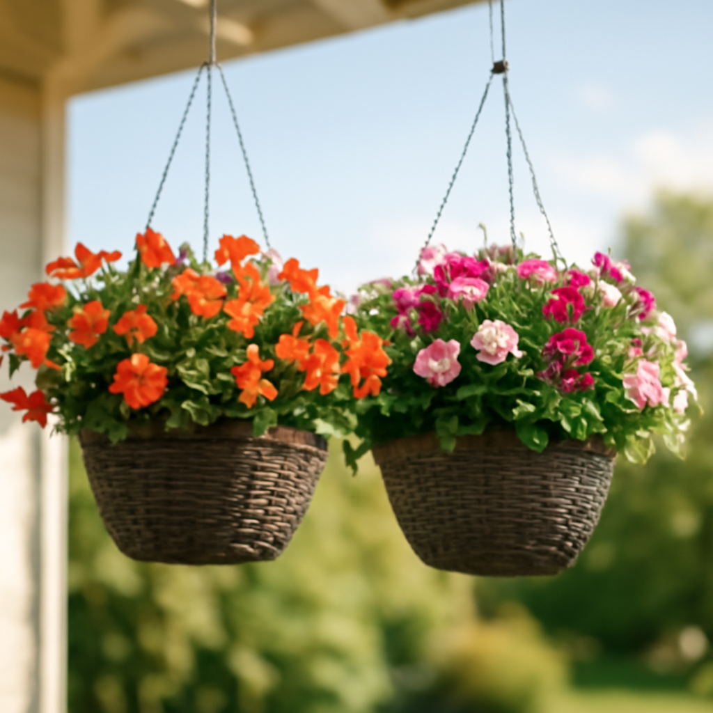 Rasentrimmer – Anwendung im Garten (AI)