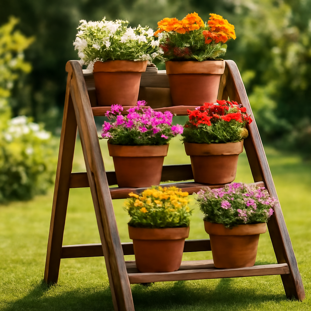 Rasentrimmer – Anwendung im Garten (KI)