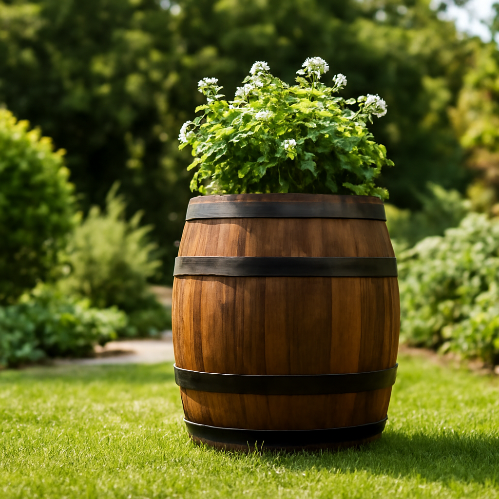 Rasentrimmer – Anwendung im Garten (KI)