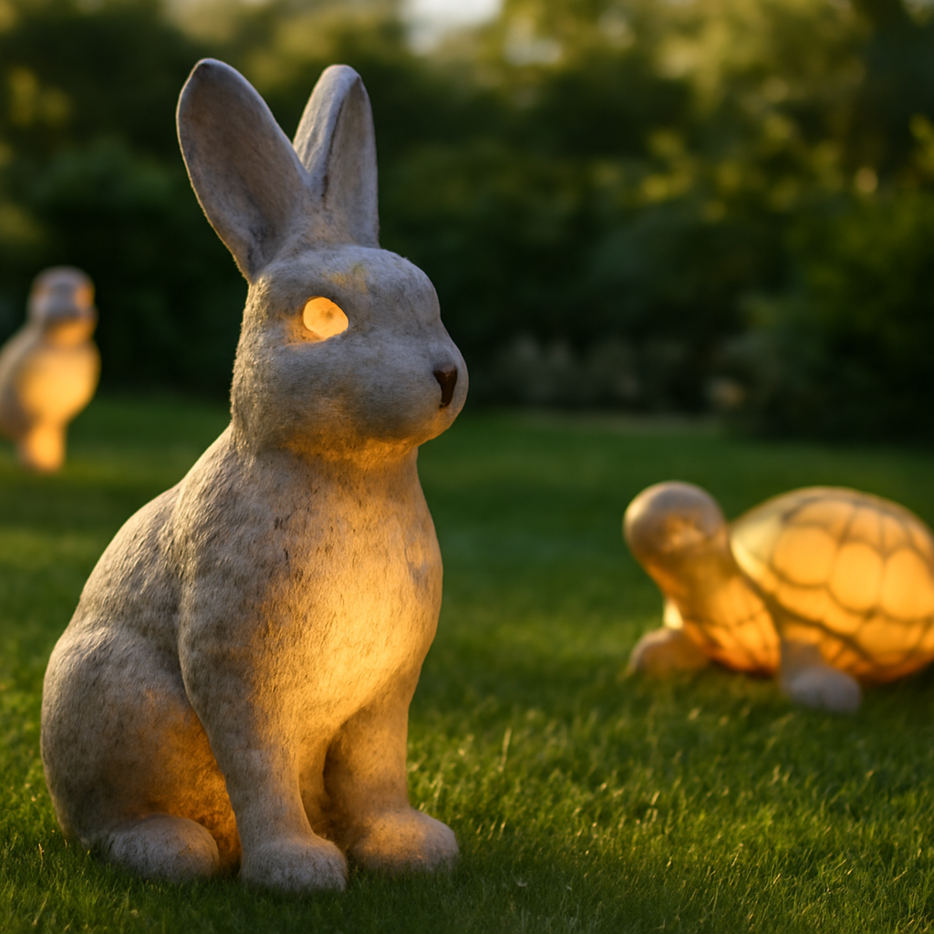 Rasentrimmer – Anwendung im Garten (KI)