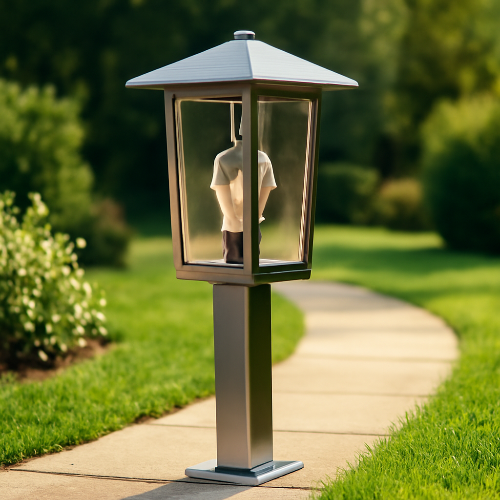 Rasentrimmer – Anwendung im Garten (KI)