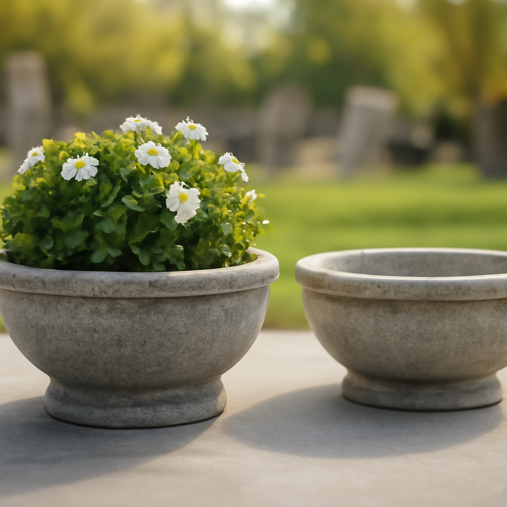 Rasentrimmer – Anwendung im Garten (KI)