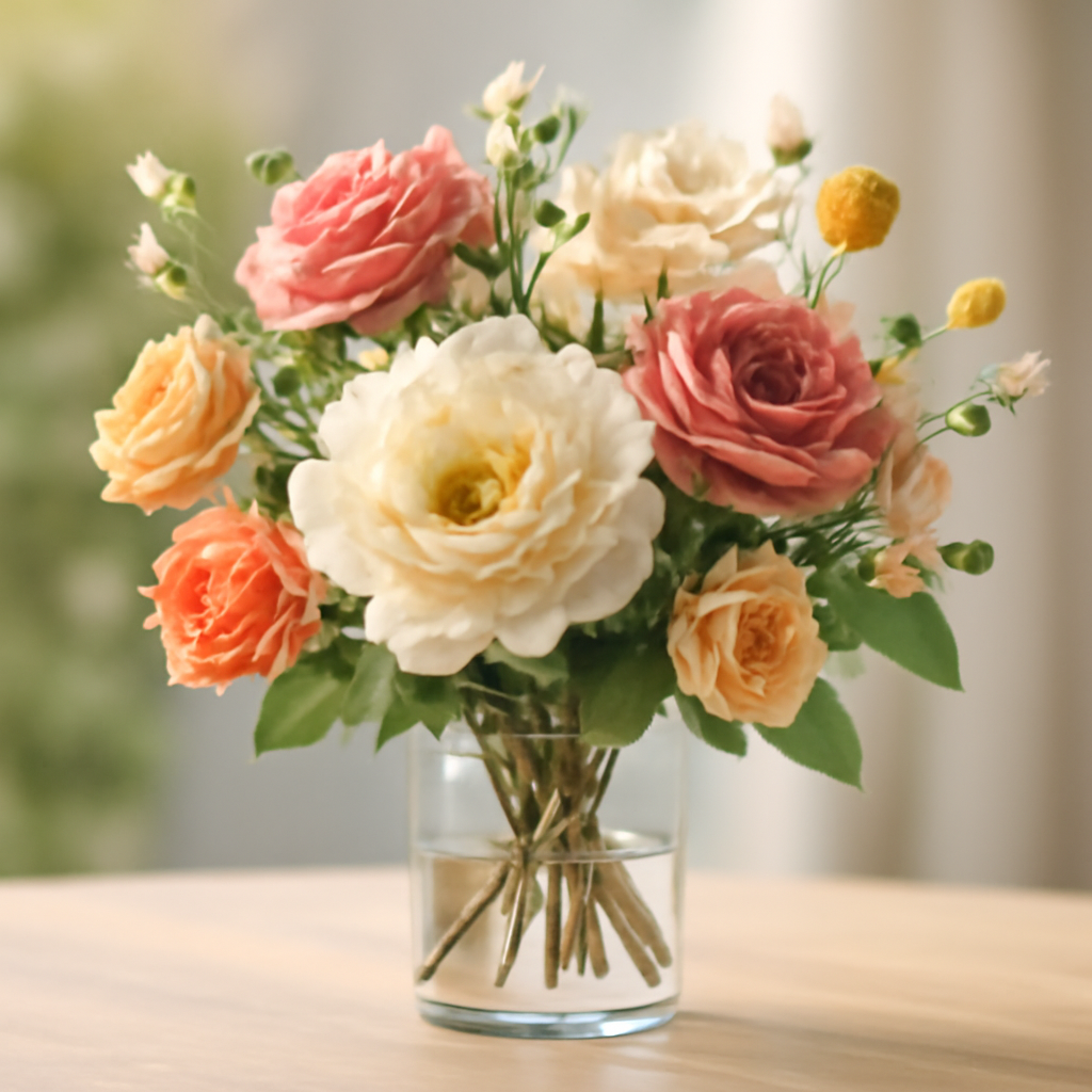 Rasentrimmer – Anwendung im Garten (AI)