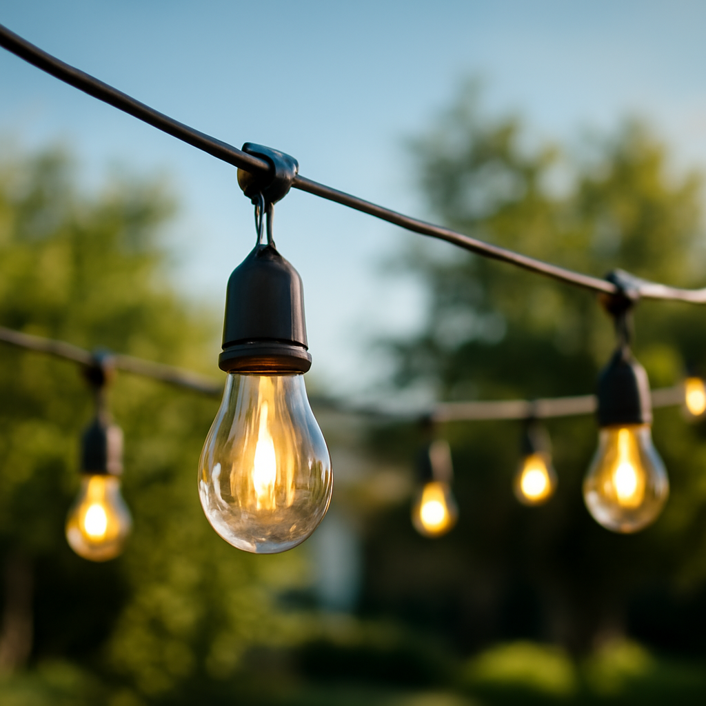 Rasentrimmer – Anwendung im Garten (KI)