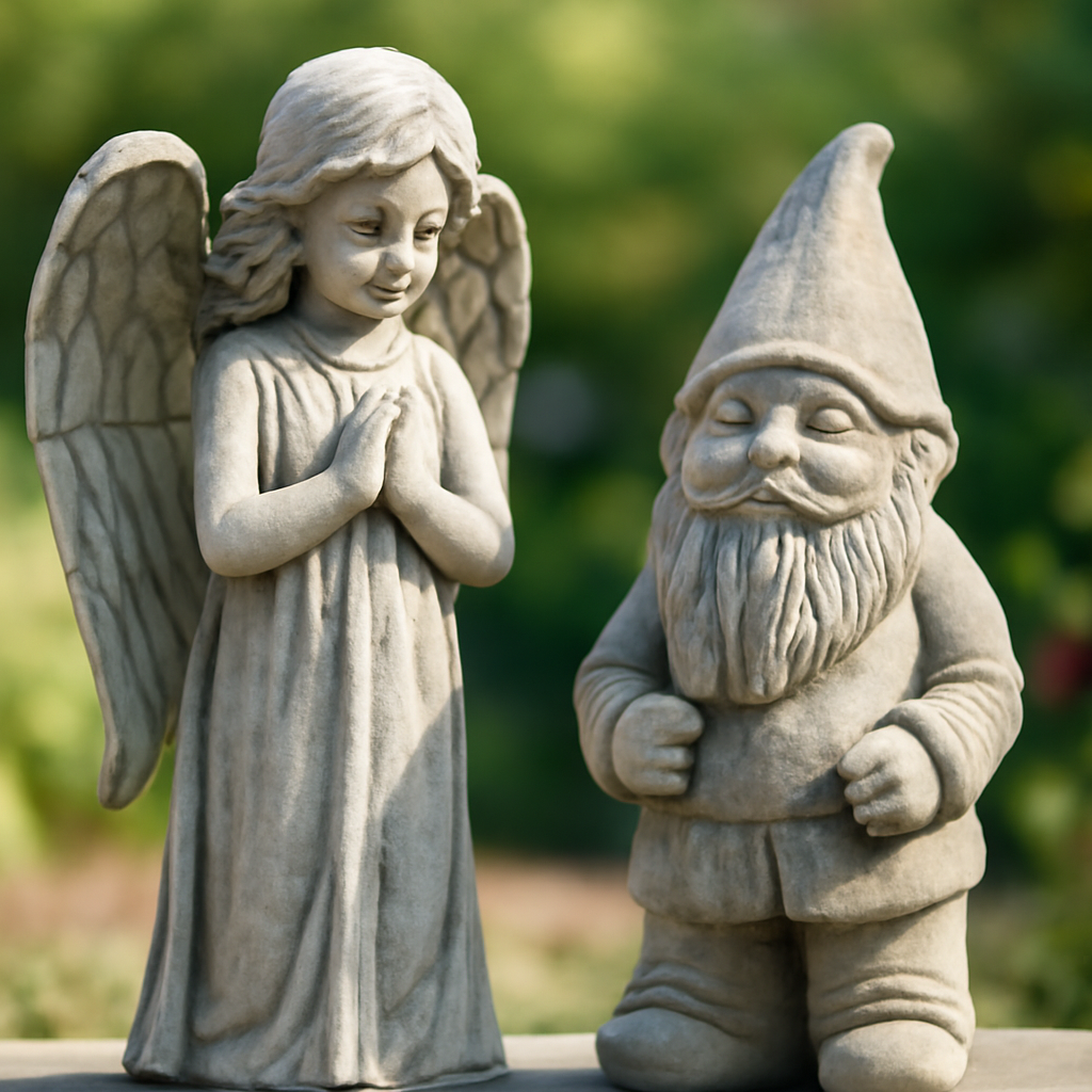 Rasentrimmer – Anwendung im Garten (KI)