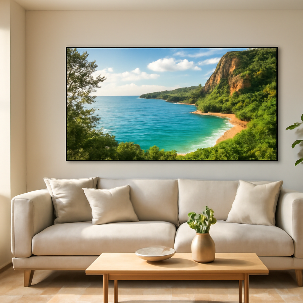 Rasentrimmer – Anwendung im Garten (AI)