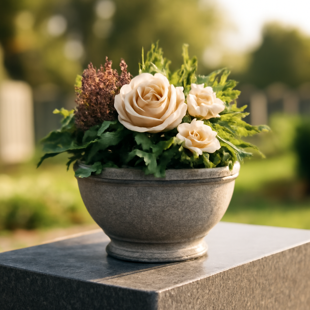 Rasentrimmer – Anwendung im Garten (KI)