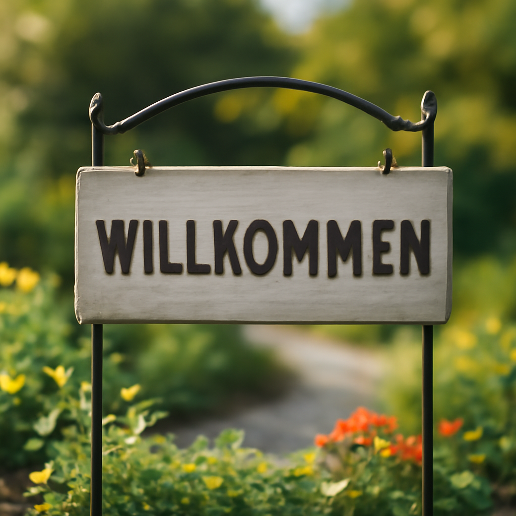 Rasentrimmer – Anwendung im Garten (KI)