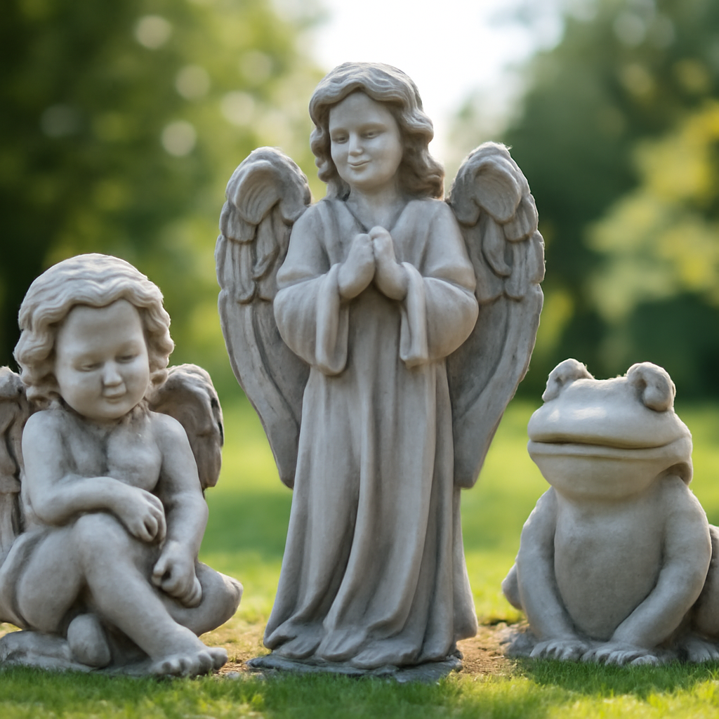 Rasentrimmer – Anwendung im Garten (KI)